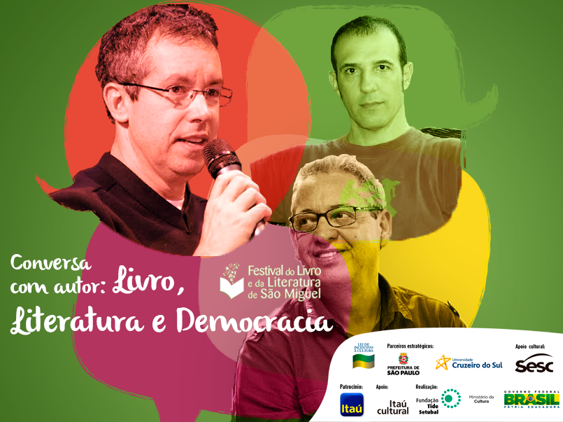 Livro, Literatura e Democracia, SESC Itaquera, SP, 2015